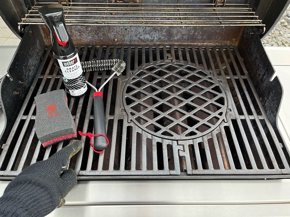 Čištění grilu Čištění grilu