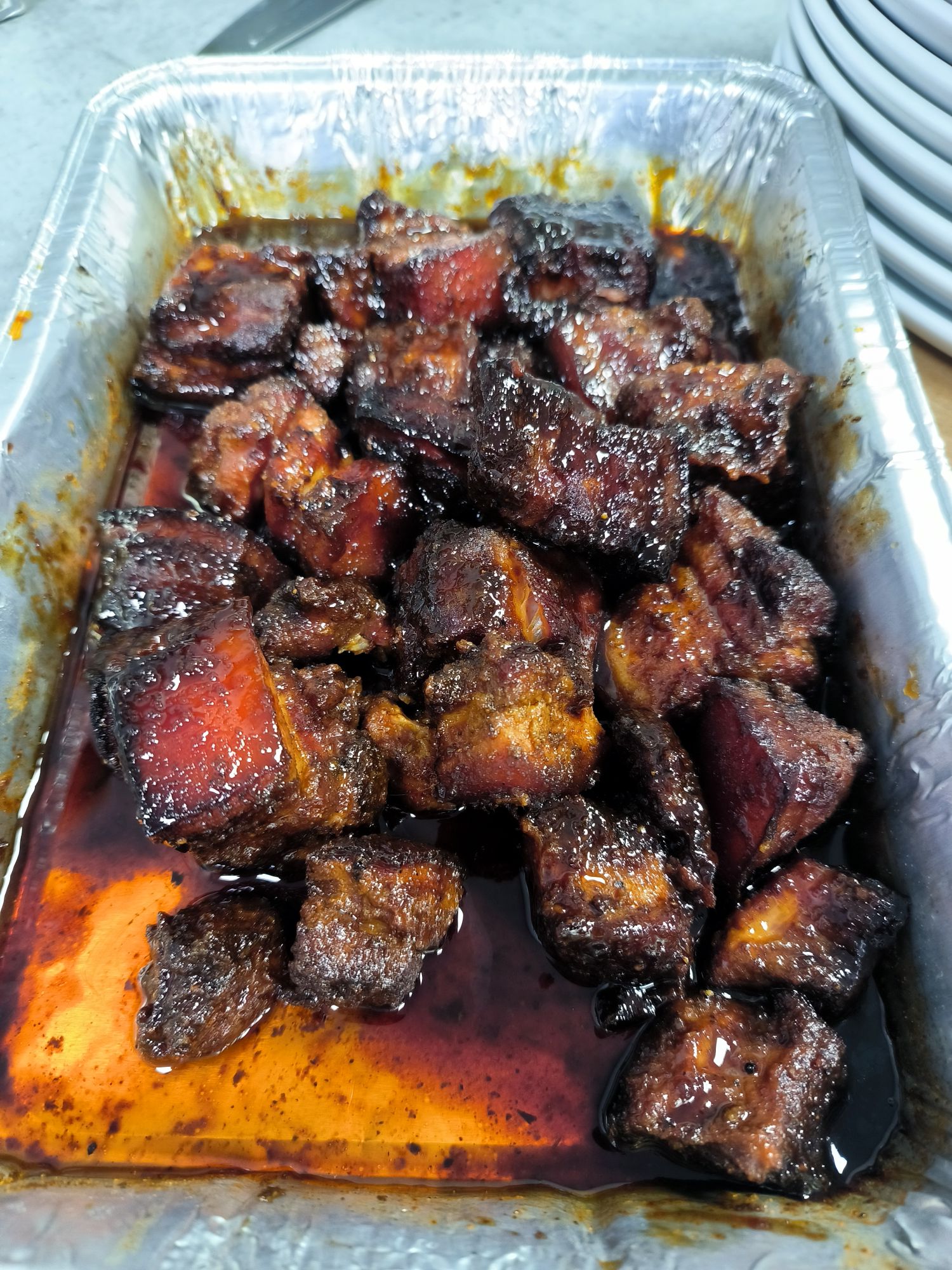 Burnt Butt Ends bůčkové bonbóny - hotové Burnt Butt Ends bůčkové bonbóny - hotové