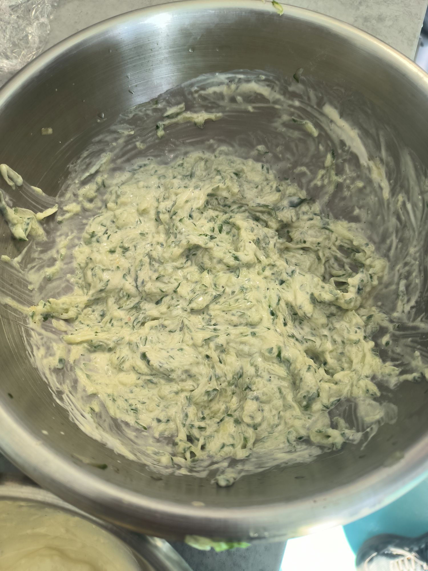 Recept na tzatziki - hotové