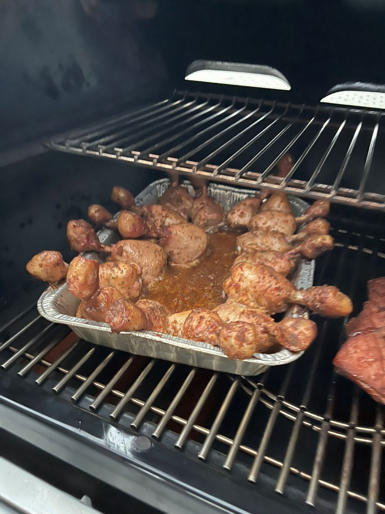 Kuřecí paličky na grilu 1 Kuřecí paličky na grilu 1