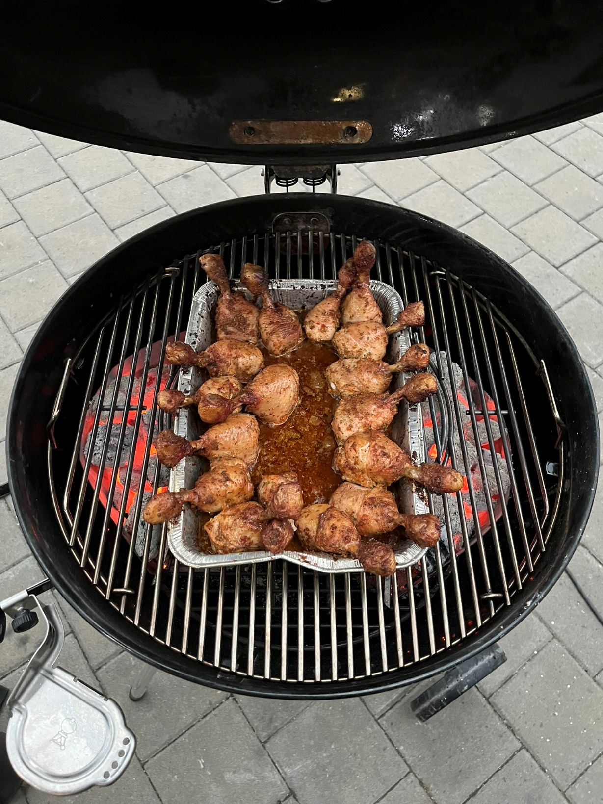 Kuřecí paličky na grilu 2 Kuřecí paličky na grilu 2