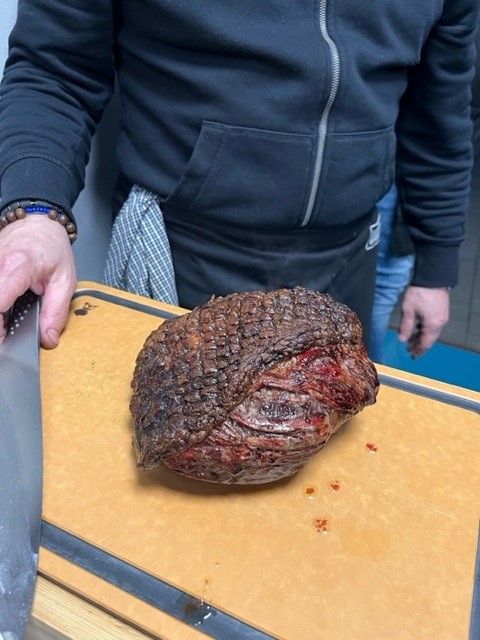 Hovězí Picanha na grilu recept - hotová vcelku