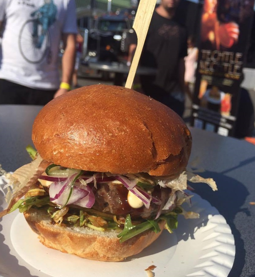 Weber na burgerfestu
