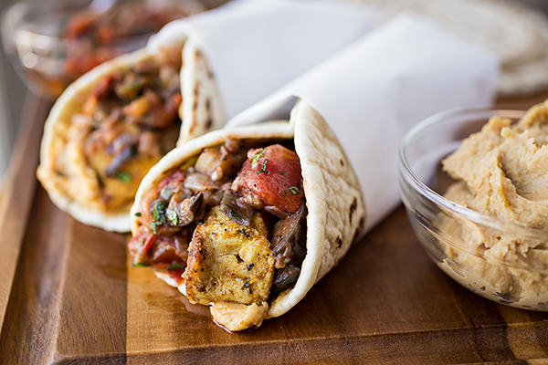 Grilovaný wrap s kuřecím masem
