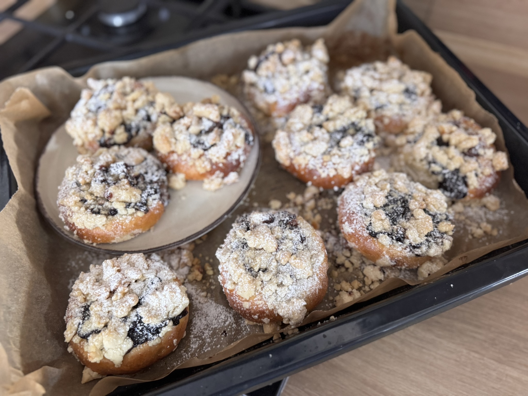 Kynuté makové koláče