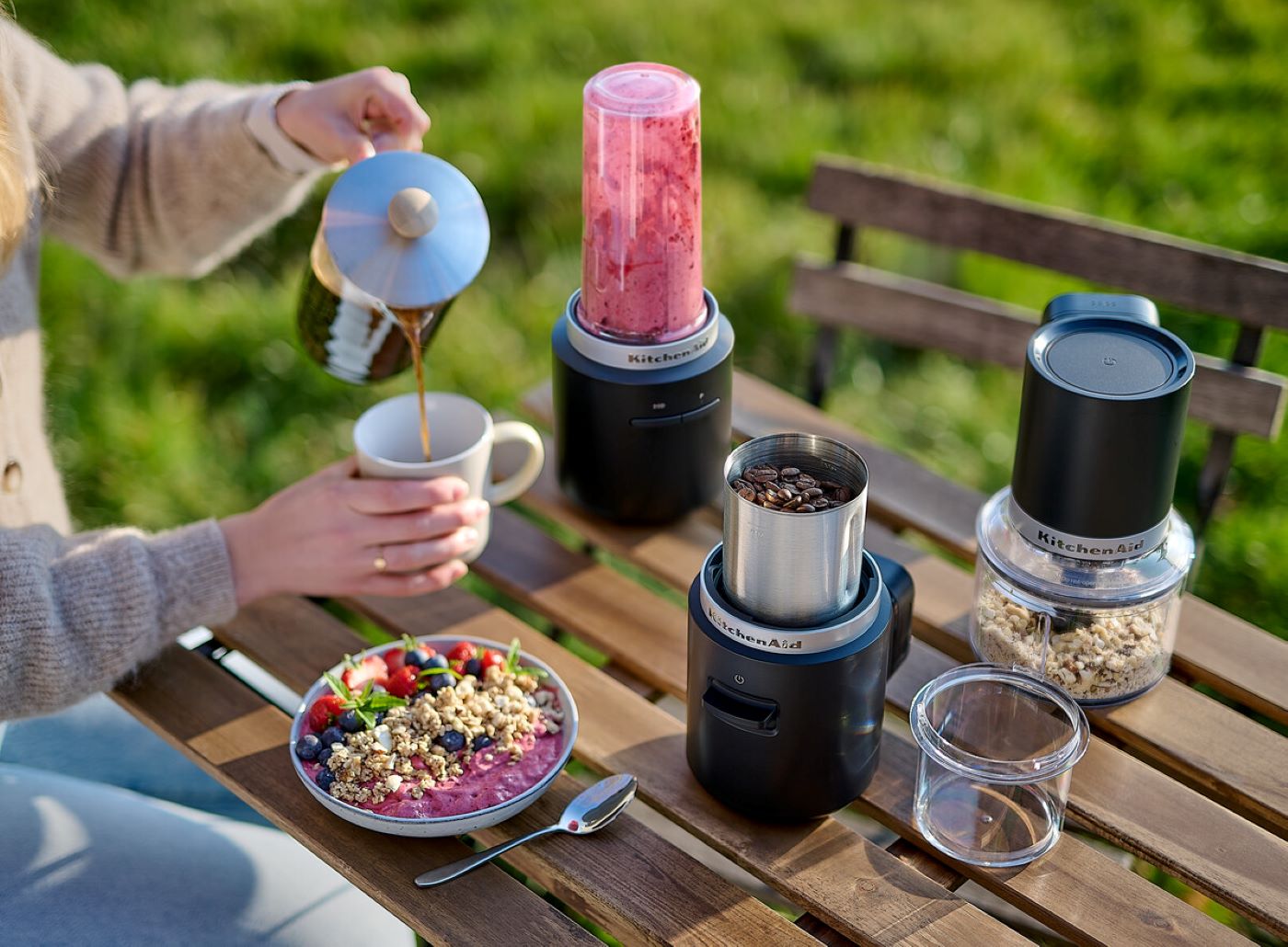 Bezdrátová kolekce kuchyňských spotřebičů KitchenAid GO