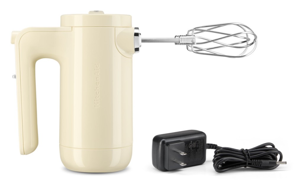 Bezdrátový ruční šlehač KitchenAid 5KHMB732 - mandlová Obrázek