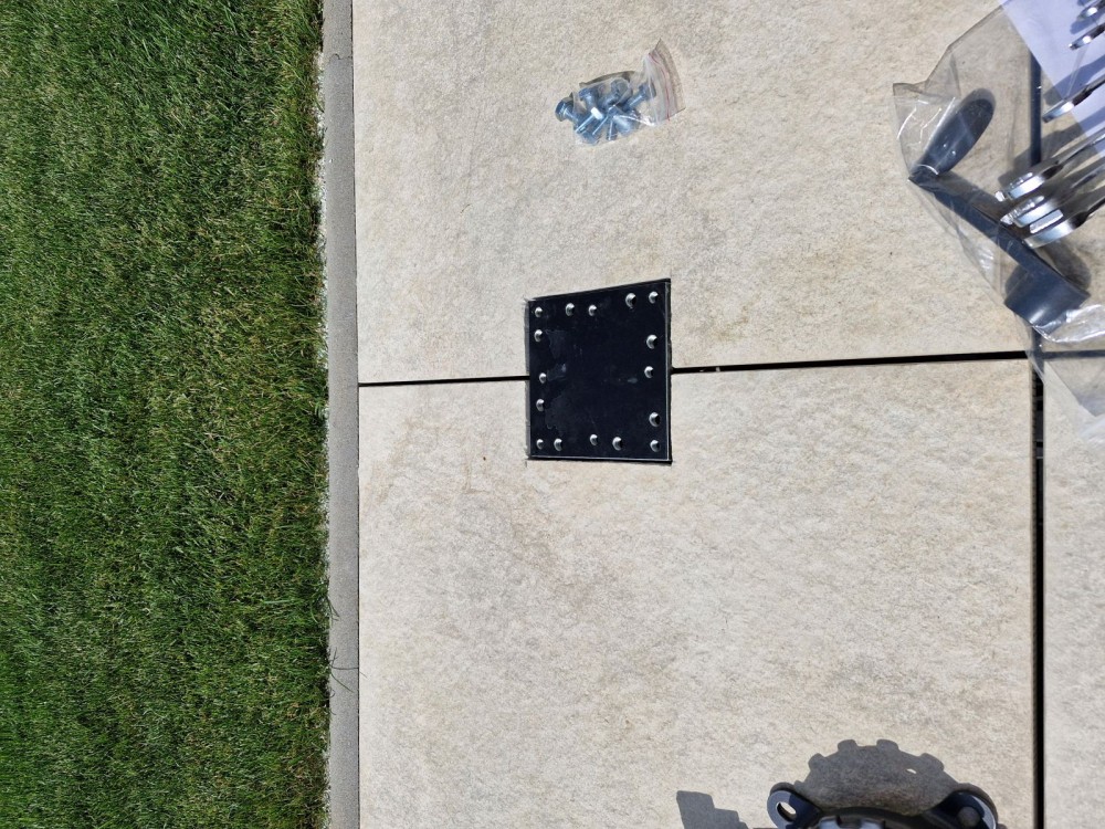Slunečník Shadowflex, 300 x 300 cm - Royal Grey
