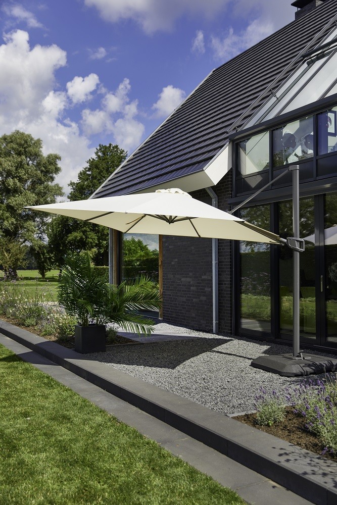 Slunečník Shadowflex, 300 x 300 cm - Royal Grey