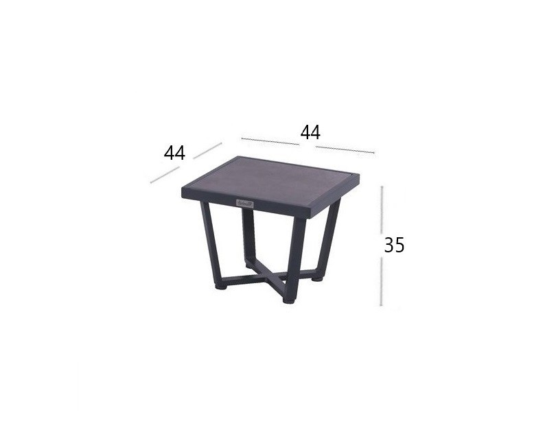 Hartman Zahradní Konferenční stolek Luxor 44 x 44 cm - xerix Obrázek