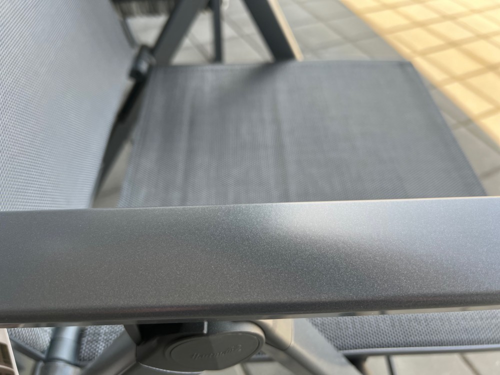 Zahradní židle Aruba polohovací s alu područkami