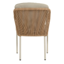 Cairo Rope provázková zahradní jídelní židle - Sand