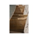 Cairo Rope provázková zahradní jídelní židle - Black