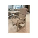 Gio zahradní jídelní židle polohovací - Sand