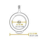 Hluboká litinová pánev Lodge 30 cm