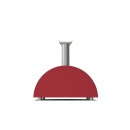 Hybridní pec na pizzu Alfa Forni - 3 Pizze, červená