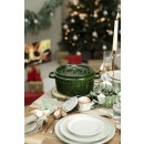 Litinový hrnec Staub 28 cm, bazalka