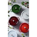 Oválný litinový hrnec Staub 31 cm, grenadina