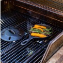 Litinová děrovaná pánev Lodge 16 cm s děrovanou pokličkou