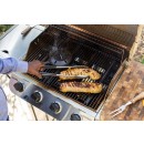 Litinová děrovaná pánev Lodge 16 cm s děrovanou pokličkou