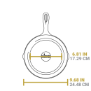 Litinová pánev Lodge 23 cm