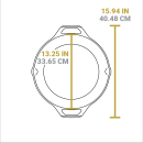 Litinová pánev Lodge 34 cm se dvěma madly