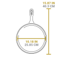 Litinová pánev na palačinky Lodge 26 cm - Wanderlust