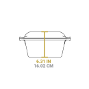 Litinový combo hrnec Double Dutch Oven Lodge 4,7 l