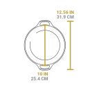 Litinový combo hrnec Double Dutch Oven Lodge 4,7 l