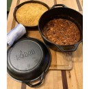 Litinový combo hrnec Double Dutch Oven Lodge 4,7 l