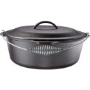Litinový hrnec Lodge s poklicí a madlem