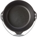 Litinový hrnec Lodge s poklicí a madlem