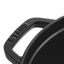 Litinový hrnec Staub 22 cm, černý