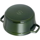 Litinový hrnec Staub 24 cm, bazalka