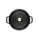 Litinový hrnec Staub 28 cm, černý