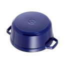 Litinový hrnec Staub 28 cm, tmavě modrý