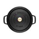 Litinový hrnec Staub 30 cm, černý