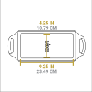 Litinový pekáček Lodge 34 x 14 cm