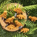 Nordic Ware forma na pečení - 8 dinosaurů, 3 cup, modrá