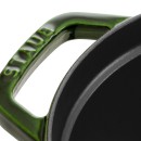 Oválný litinový hrnec Staub 31 cm, bazalka