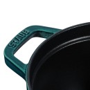 Oválný litinový hrnec Staub 31 cm, mořská modř