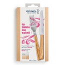 Sada příborů Opinel, 4 páry, oliva