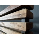 Dřevěný paravan Divider - šedý