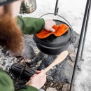 Petromax litinový kotlík Dutch Oven bez nožiček - 25 cm, 7,5 l s příslušenstvím