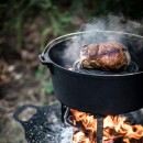 Petromax litinový kotlík Dutch Oven bez nožiček - 25 cm, 7,5 l s příslušenstvím