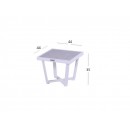 Zahradní Konferenční stolek Luxor 44 x 44 cm - bílý