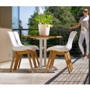 Sklopný Zahradní stůl Sophie Bistro Teak 110 x 70 cm - xerix