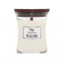Vonná svíčka WoodWick malá - White Tea & Jasmine 2