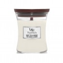 Vonná svíčka WoodWick malá - White Tea & Jasmine 2