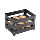 Venkovní ohniště Höfats Crate - hořící bedýnka